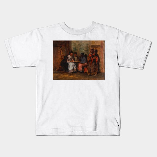 Sunday Morning in Virginia by Winslow Homer Kids T-Shirt by Classic Art Stall